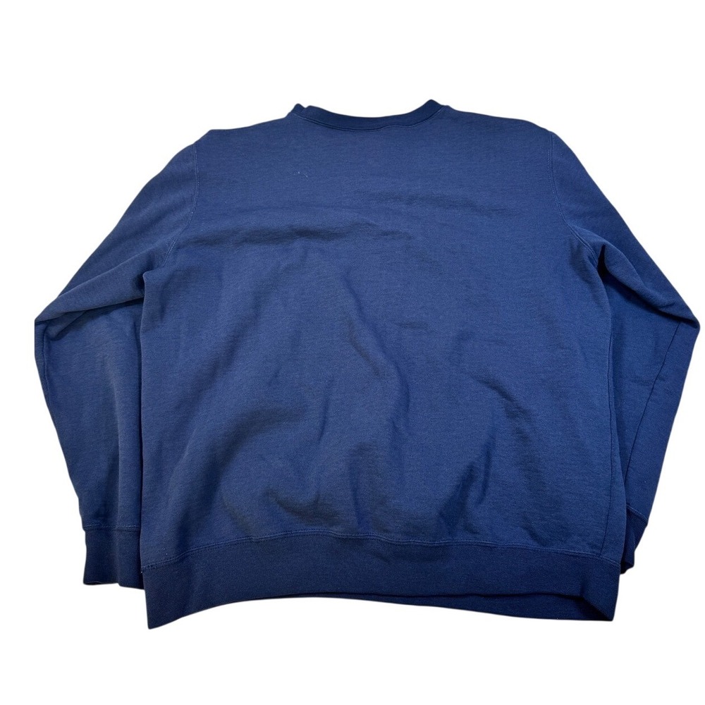 Vintage Gear for Sports Temple Athletic Dept Sweatshirt Navy Blue Crewneck Large - Picture 3 of 7